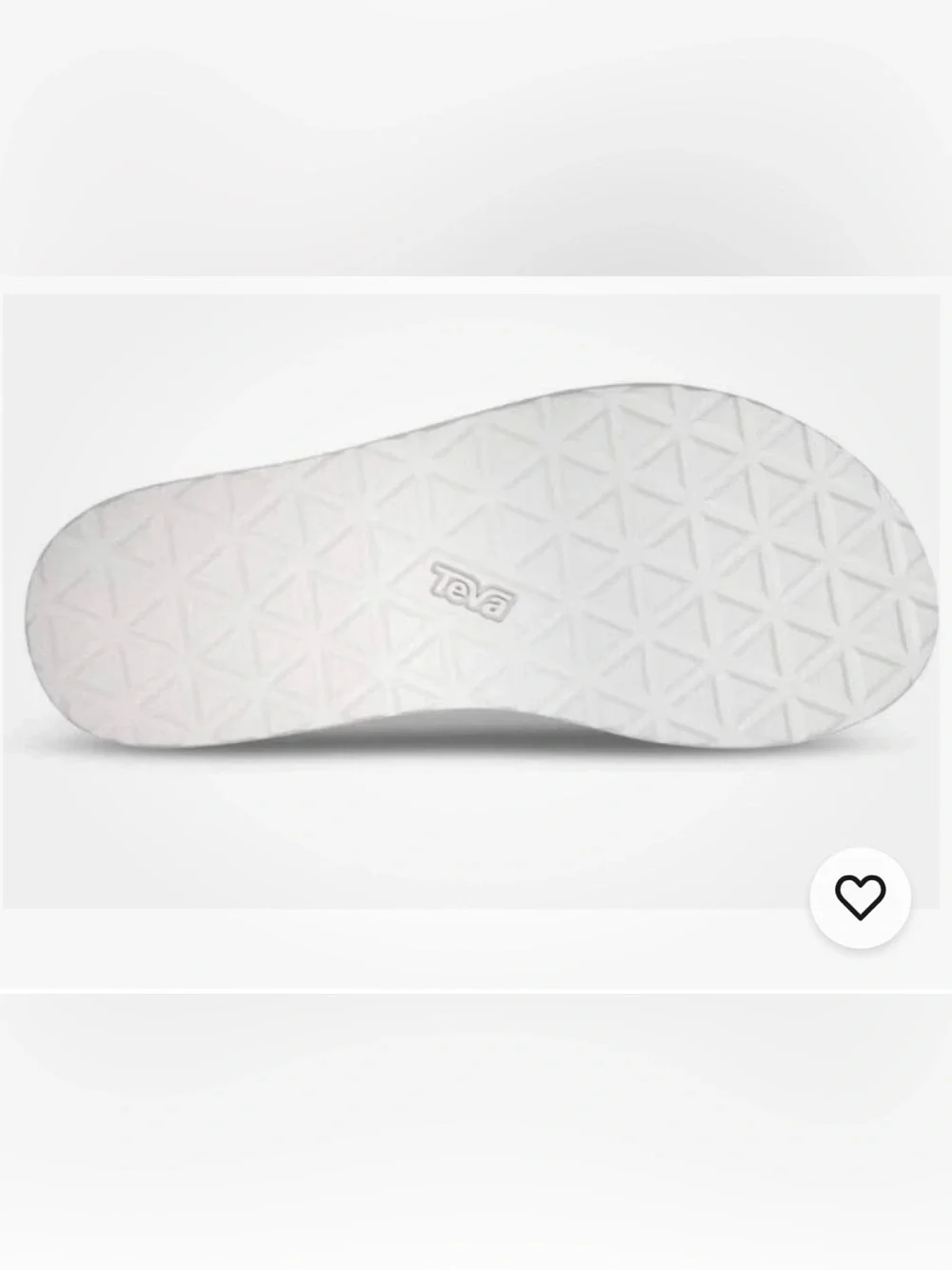 Teva White Platform Universal Sandals